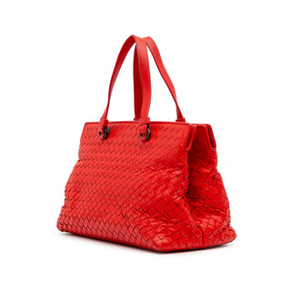 Nappa Intrecciato Satchel