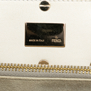 Floral Embroidered Canvas Mia Chain Tote