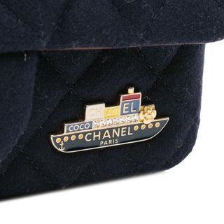 Mini Rectangular Classic Jersey Sailor Single Flap