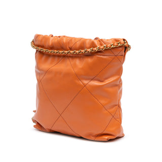 Mini Shiny Calfskin 22 Handbag