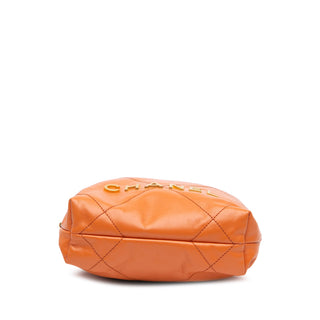 Mini Shiny Calfskin 22 Handbag