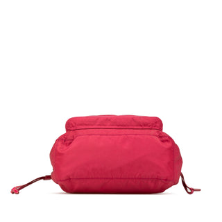 Saffiano Trimmed Tessuto Zip Top Crossbody