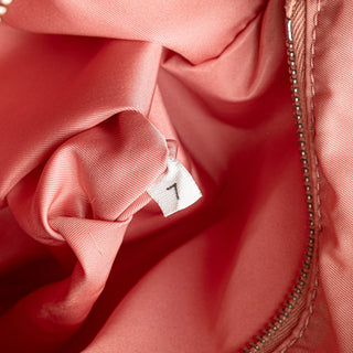 Saffiano Trimmed Tessuto Zip Top Crossbody