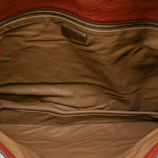Vitello Daino Flap Shoulder Bag