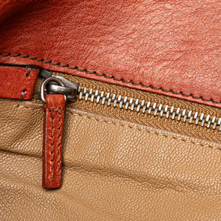 Vitello Daino Flap Shoulder Bag