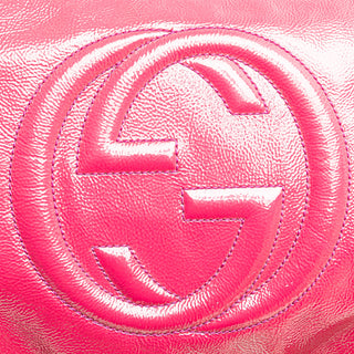 Medium Patent Soho Chain Tote