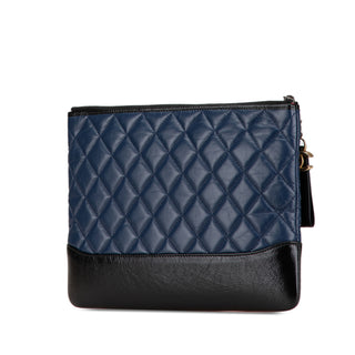Medium Aged Calfskin Gabrielle O Case Clutch