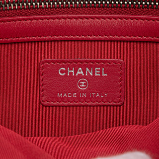 Medium Aged Calfskin Gabrielle O Case Clutch