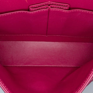 Small Classic Chevron Lambskin Double Flap