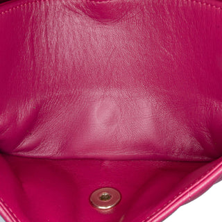 Small Classic Chevron Lambskin Double Flap