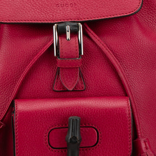 Leather Bamboo Daily Backpack