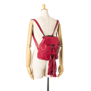 Leather Bamboo Daily Backpack