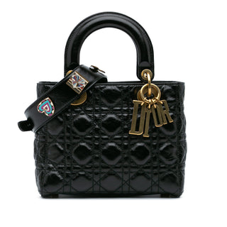 Small Crinkled Patent Cannage My ABCDior Lady Dior