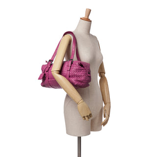 Nappa Intrecciato Montaigne Shoulder Bag