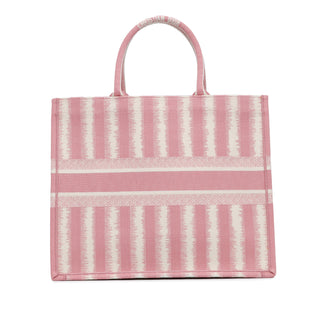 Large Striped Book Tote