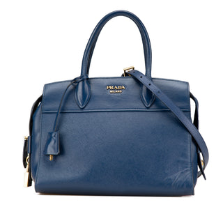Saffiano and City Calf Esplanade Satchel