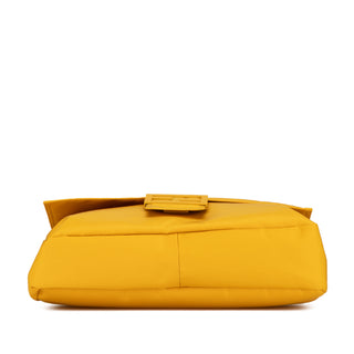 Nylon Baguette Messenger Bag