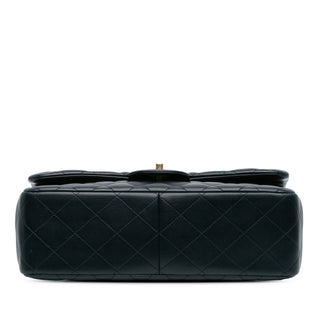 Jumbo Classic Lambskin Double Flap