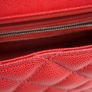 Small Caviar Coco Top Handle Bag