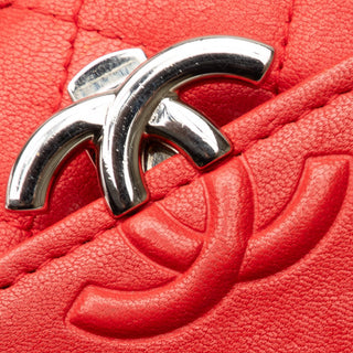 CC Lambskin Wallet on Chain