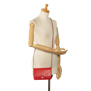 CC Lambskin Wallet on Chain