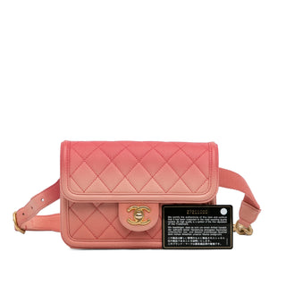 Caviar Sunset On The Sea Flap Belt Bag