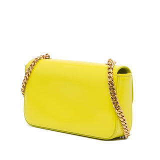 Triomphe Calfskin Cuir Chain Shoulder Bag