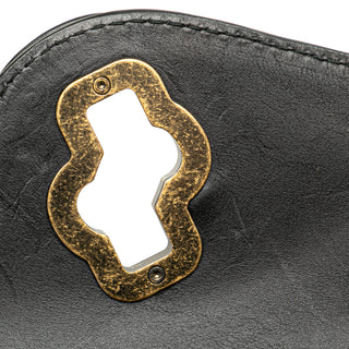 Calfskin and Pony Hair City Knot Shoulder Bag