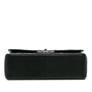 Jumbo Classic Caviar Double Flap