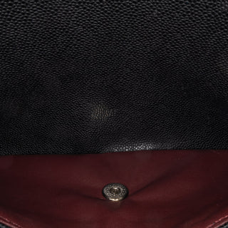 Jumbo Classic Caviar Double Flap