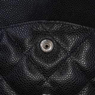 Jumbo Classic Caviar Double Flap