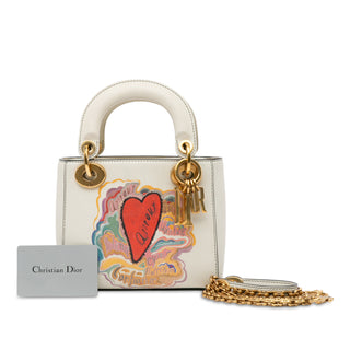Niki De Saint Phalle Mini Calfskin Dioramour Lady Dior
