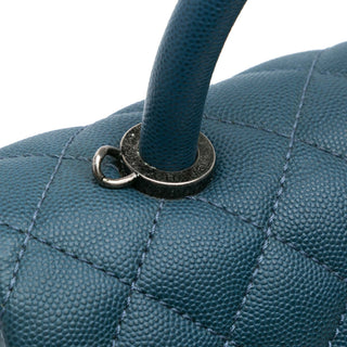 Medium Caviar Coco Top Handle Bag