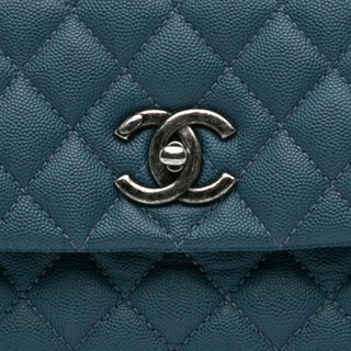 Medium Caviar Coco Top Handle Bag