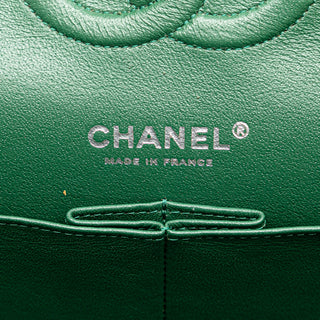 Medium Classic Lambskin Double Flap