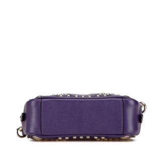 Mini Leather Studded Camera Bag