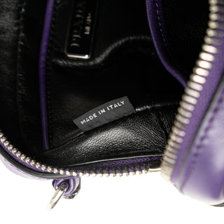 Mini Leather Studded Camera Bag