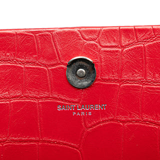 Medium Embossed Kate Tassel Crossbody