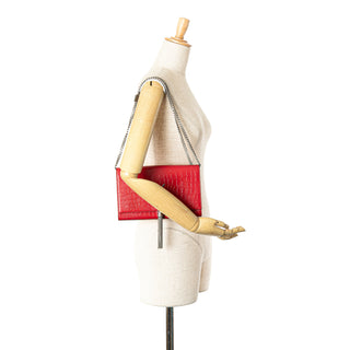 Medium Embossed Kate Tassel Crossbody