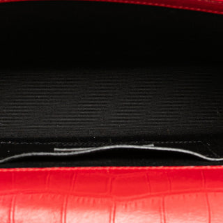 Medium Embossed Kate Tassel Crossbody