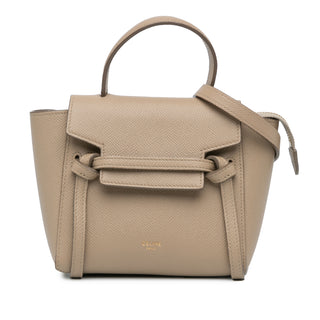 Pico Grained Calfskin Belt Bag