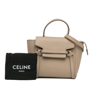 Pico Grained Calfskin Belt Bag
