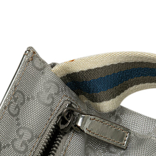 GG Canvas Web Double Pocket Belt Bag