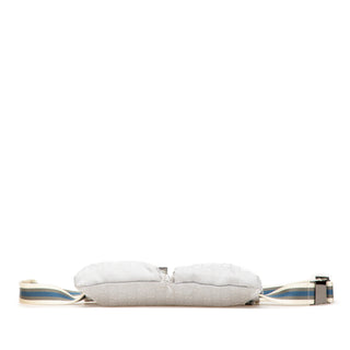 GG Canvas Web Double Pocket Belt Bag