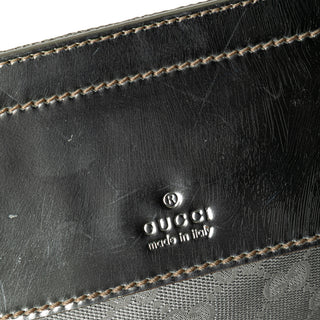 GG Canvas Web Double Pocket Belt Bag
