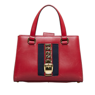 Sylvie Web Top Handle Satchel