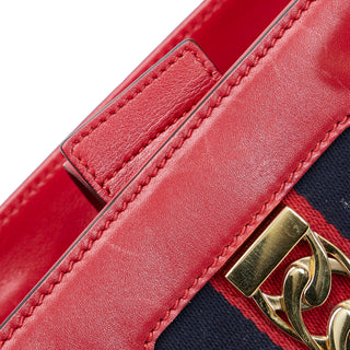 Sylvie Web Top Handle Satchel