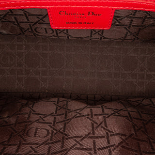 Medium Lambskin Cannage Lady Dior