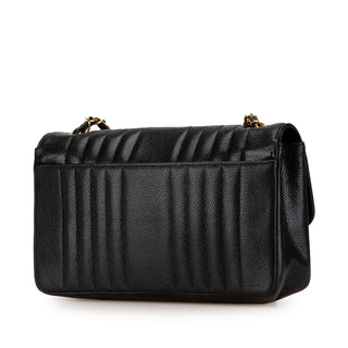 Medium Caviar Mademoiselle Flap